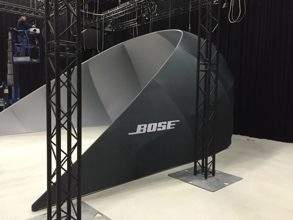 Voorbeeld van een Aluflex aluminium frame