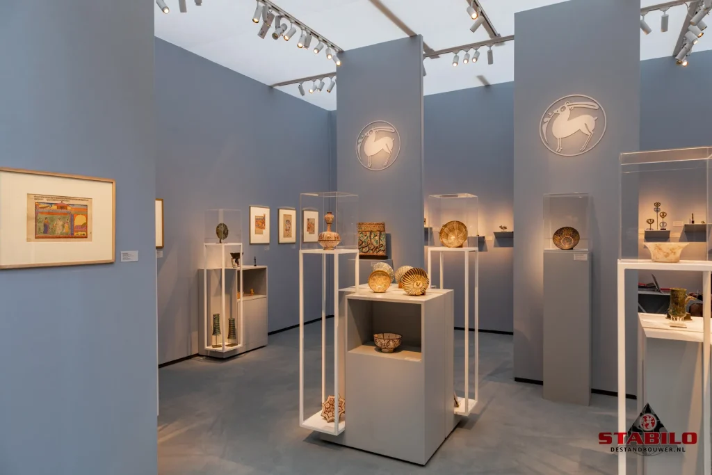 Een voorbeeld van aankleding stand beurs op Fab Paris
